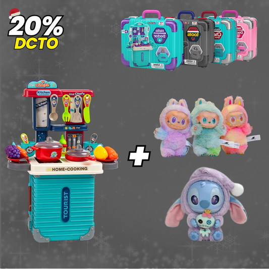 MINIGENIOS KITS®  + LABUBU DE OBSEQUIO🤓